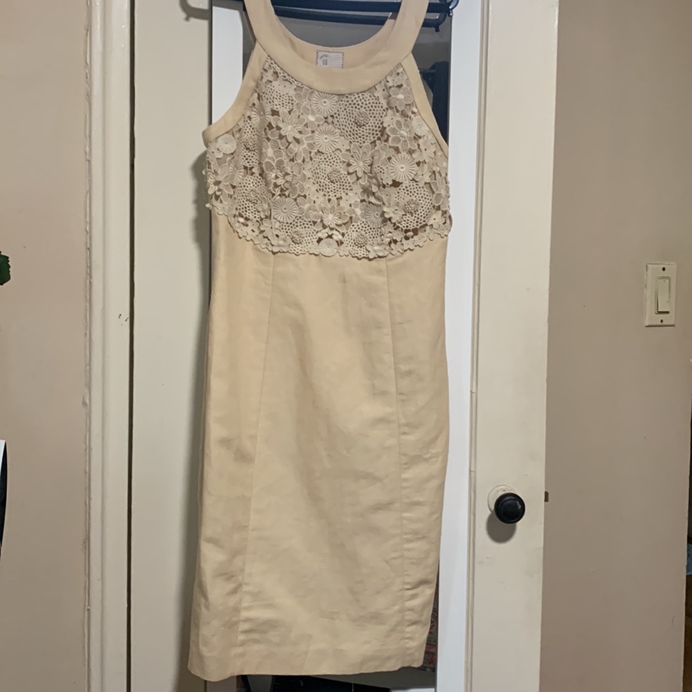 Tan Neutral Anthropology Dress